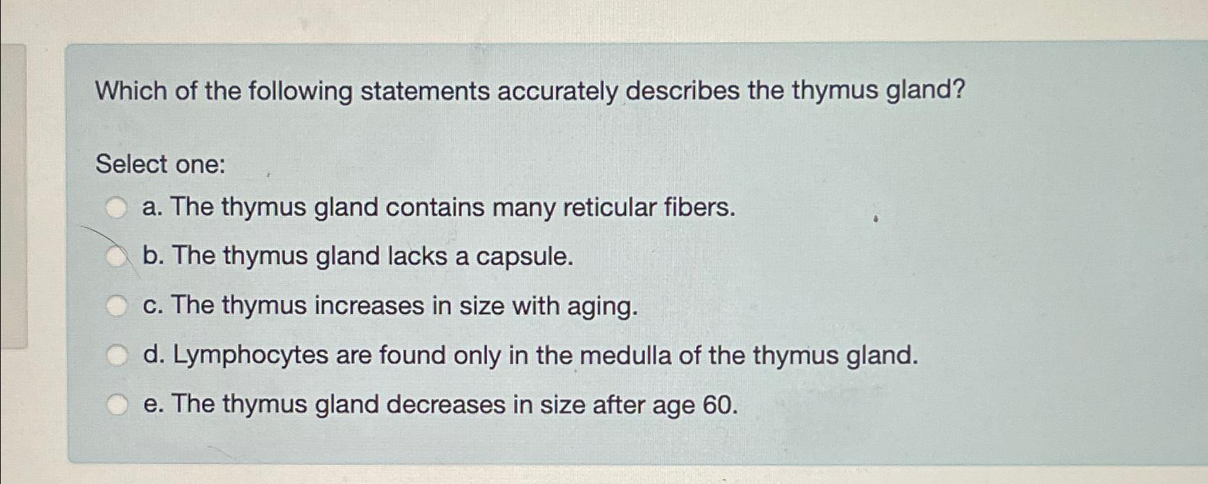 Solved Which of the following statements accurately
