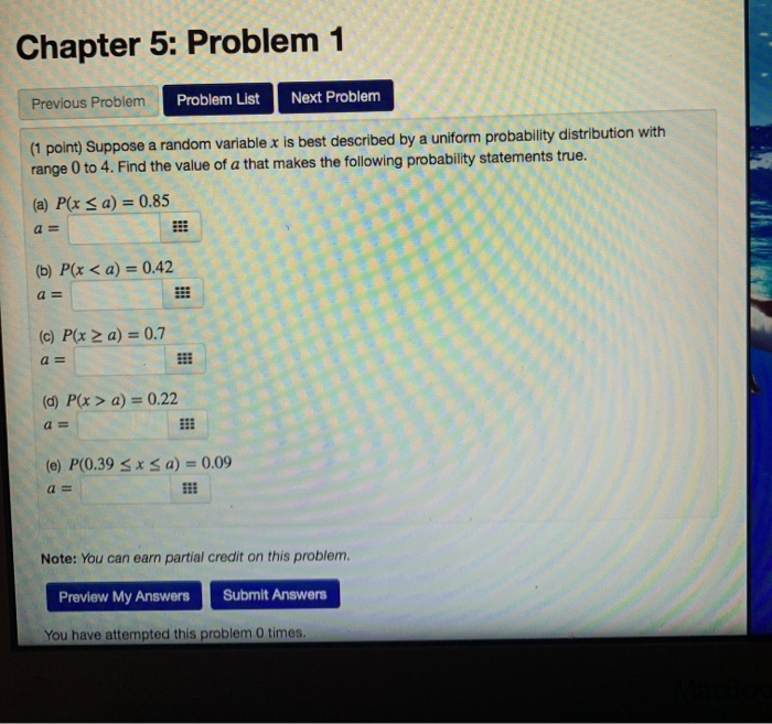 Solved Chapter 5: Problem 1 Previous Problem Problem List | Chegg.com