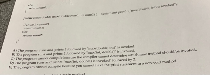 Solved 6. Analyze the following code. public class Test { | Chegg.com
