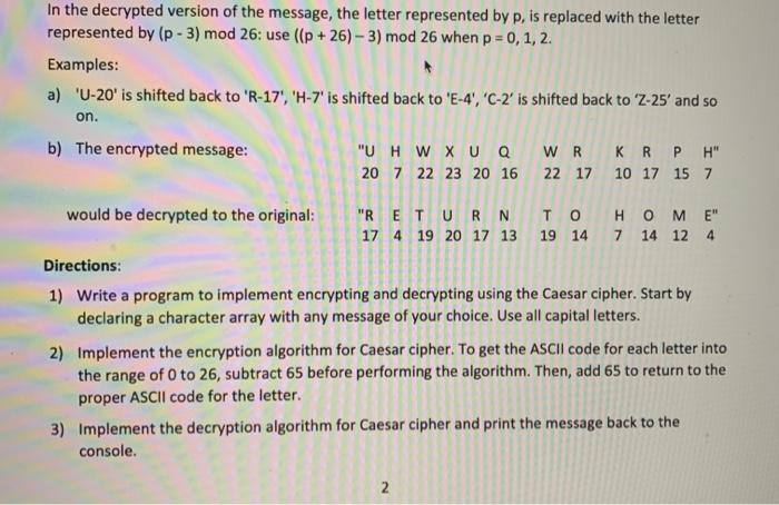 Solved In Java please.1. write a program to implement | Chegg.com