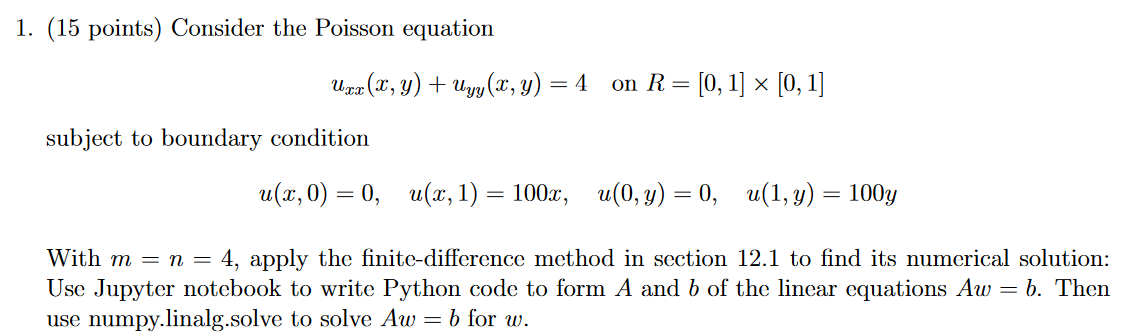 Solved (15 ﻿points) ﻿Consider the Poisson | Chegg.com