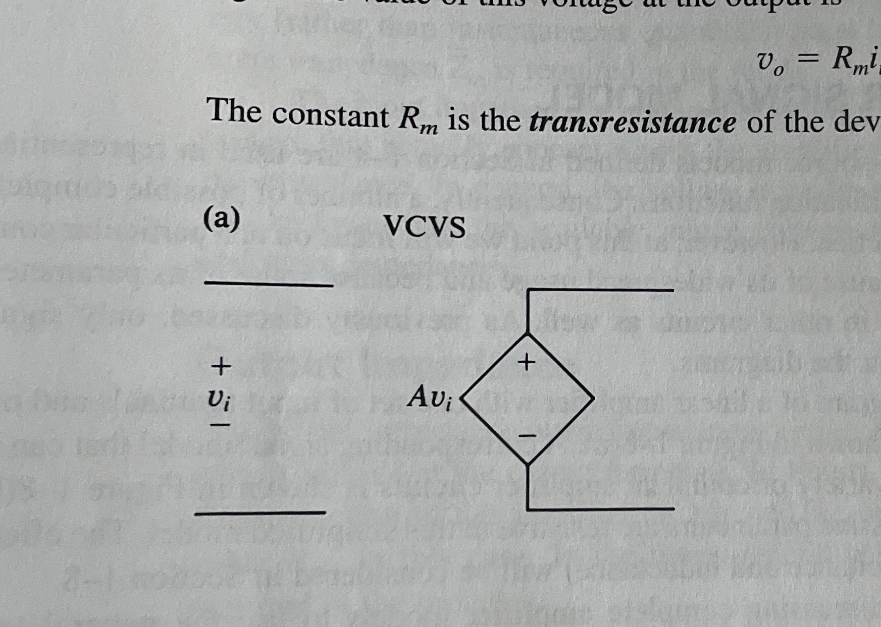 Solved An ideal VCVS of the form shown in figure (a) ﻿has A | Chegg.com