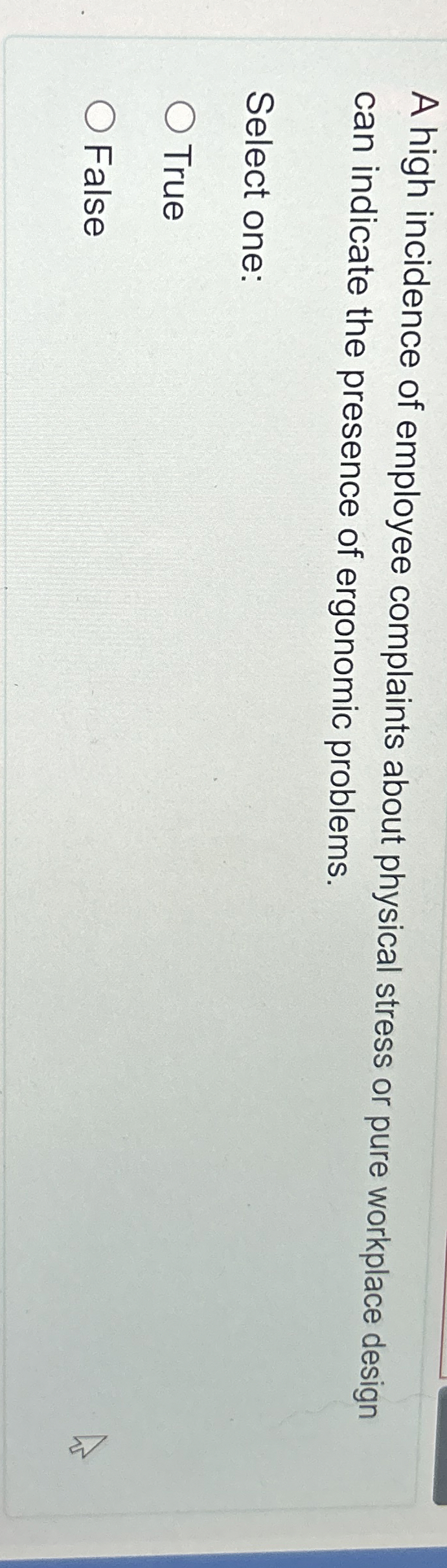 Solved A high incidence of employee complaints about