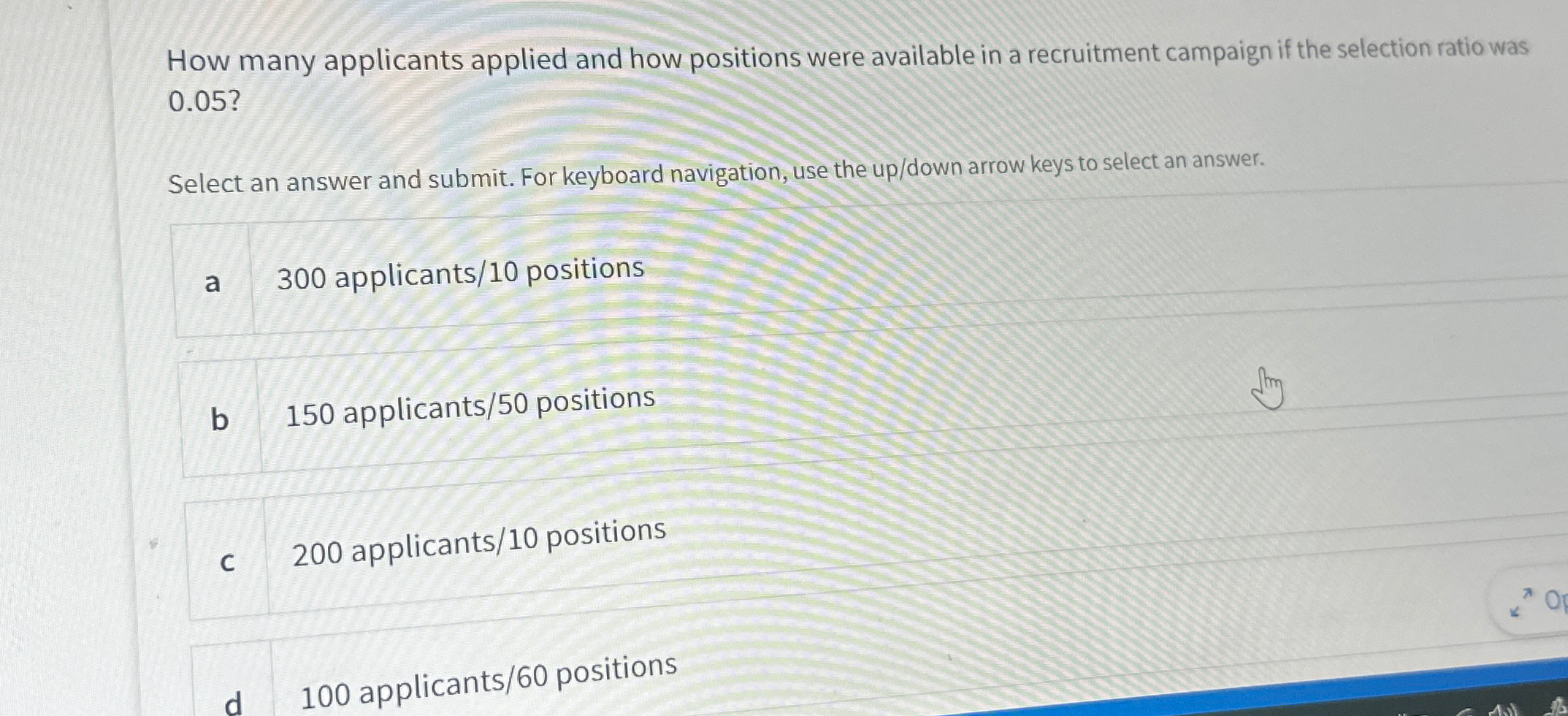 Solved How many applicants applied and how positions were | Chegg.com