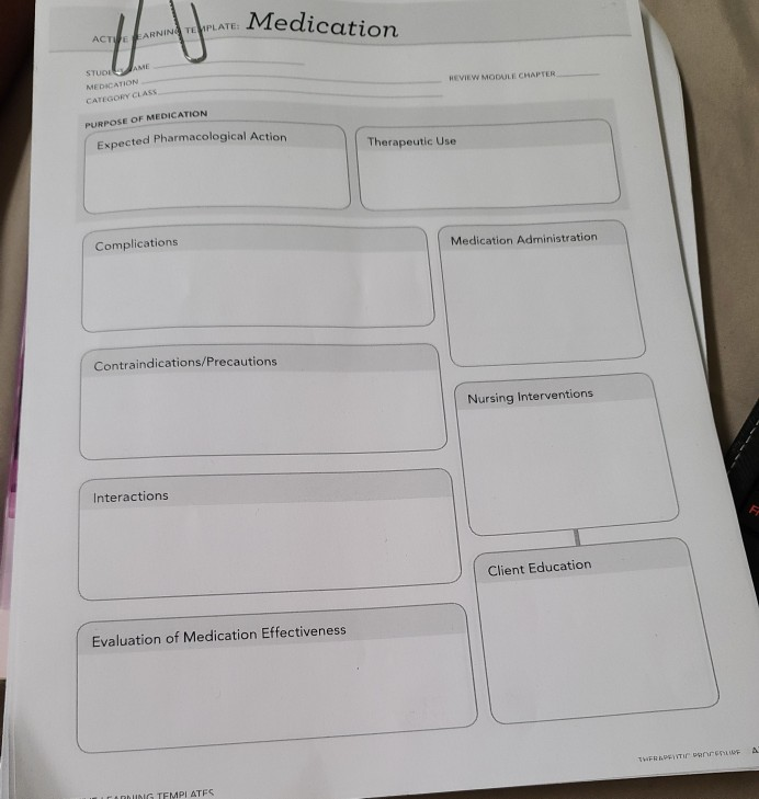 Growth And Development Ati Template