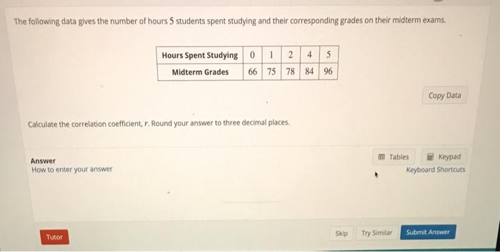Solved The following data gives the number of hours 5 | Chegg.com