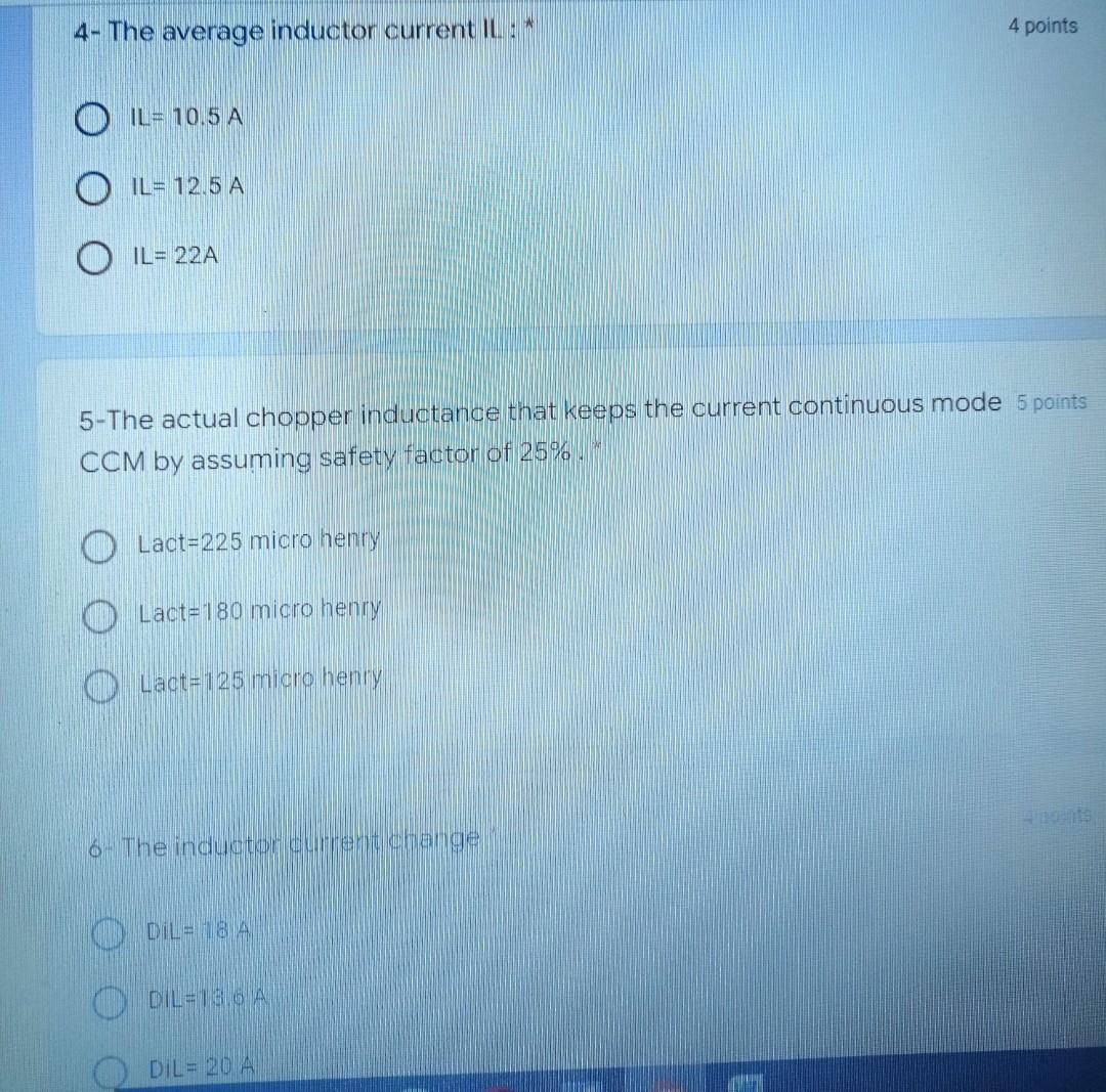Solved DC Chopper in the below shown figure energizes a