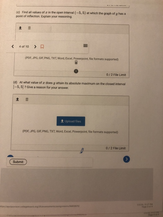 Solved Question 4 NO CALCULATOR IS ALLOWED FOR THIS | Chegg.com