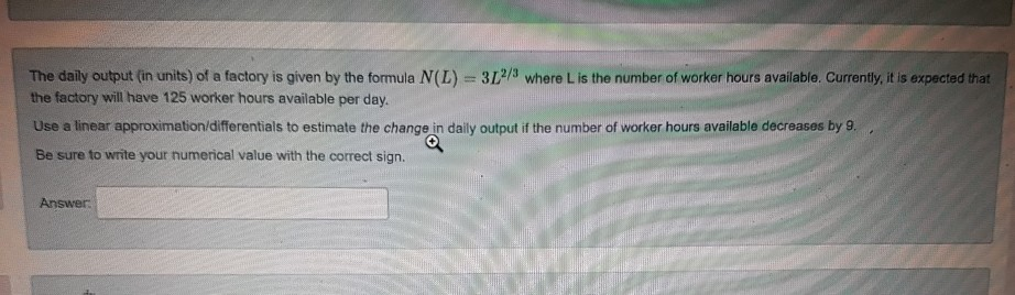 Solved The daily output (in units) of a factory is given by | Chegg.com