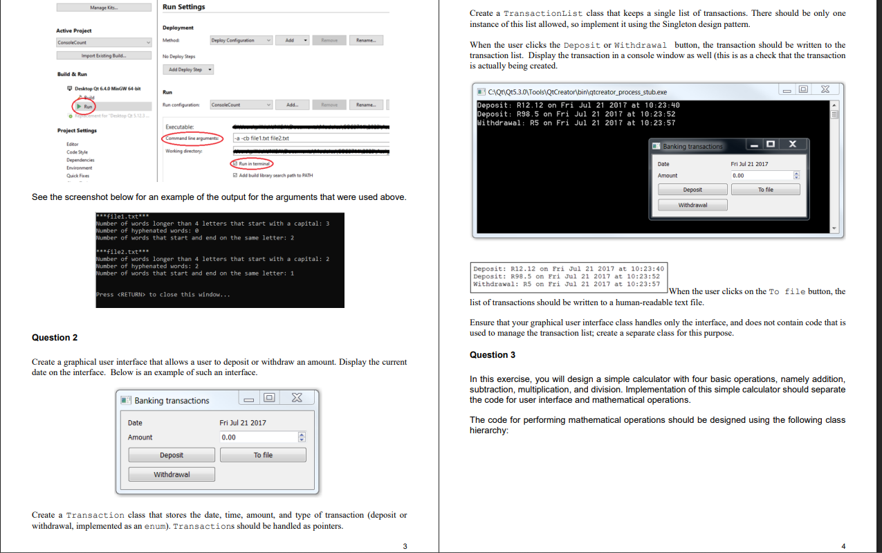 Solved See the screenshot below for an example of the output | Chegg.com