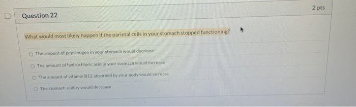 Solved 2 pts Question 21 U Which of the following is not a | Chegg.com