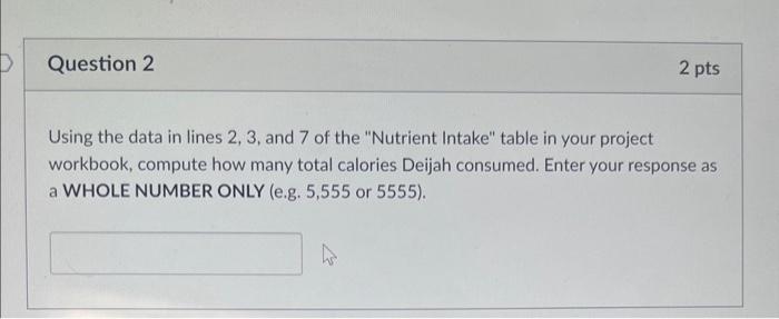 Using the data in lines 2,3 , and 7 of the 