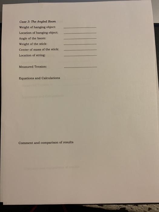 Solved Lab 11 Static Equilibrium Introduction The three | Chegg.com