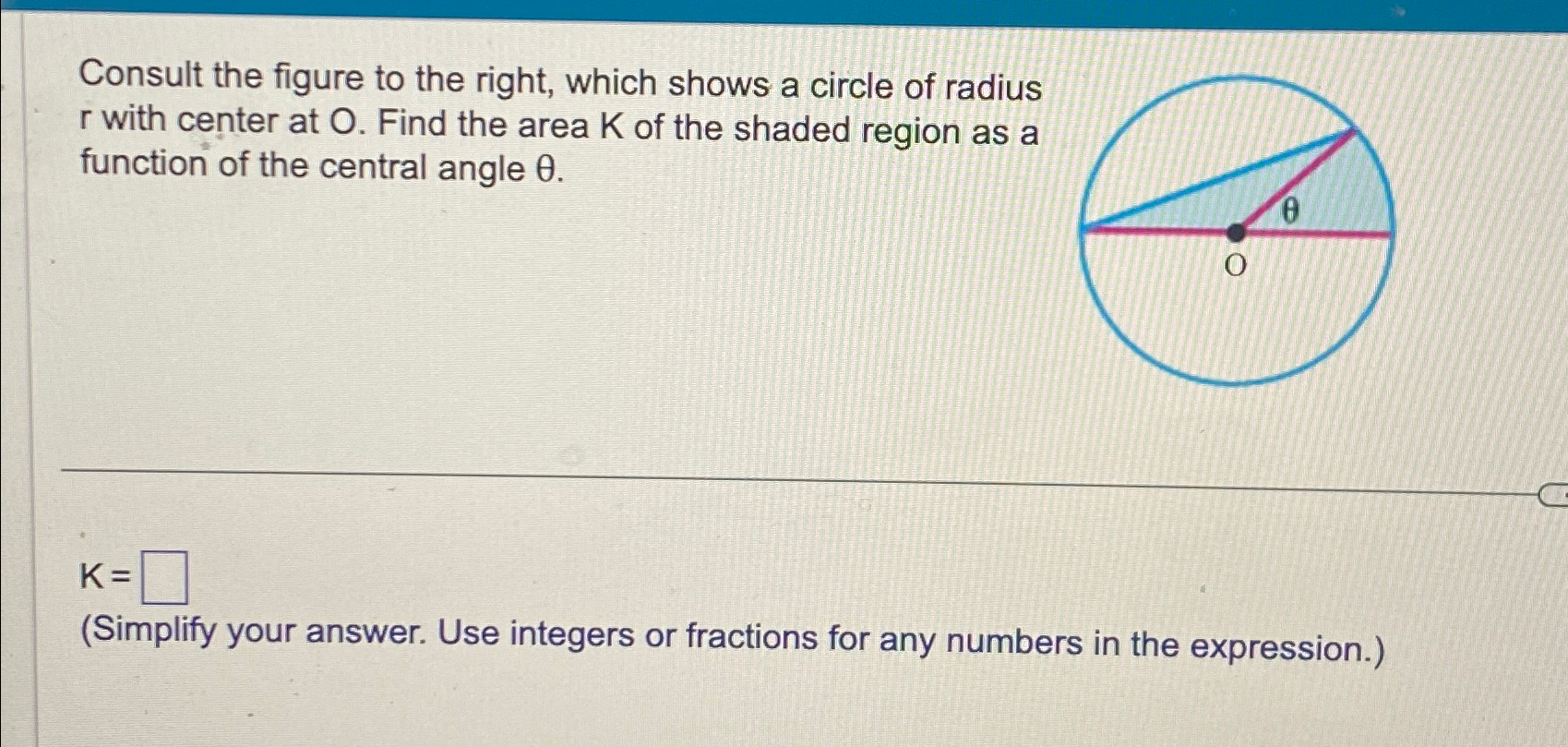 Solved Consult the figure to the right, which shows a circle | Chegg.com