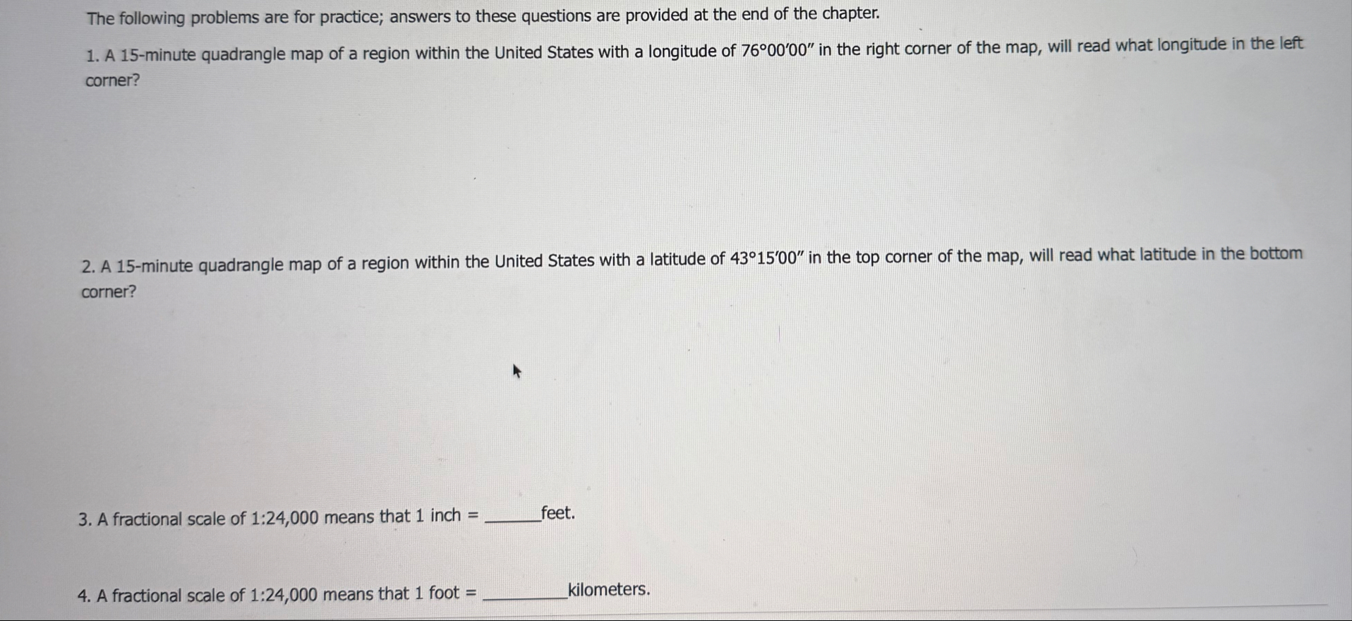 Solved The following problems are for practice; answers to | Chegg.com