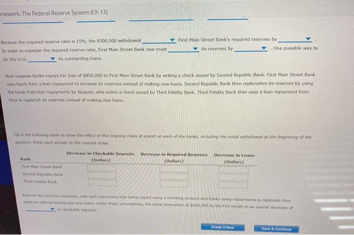 Solved Homework: The Federal Reserve System (Ch 13) 4. The | Chegg.com