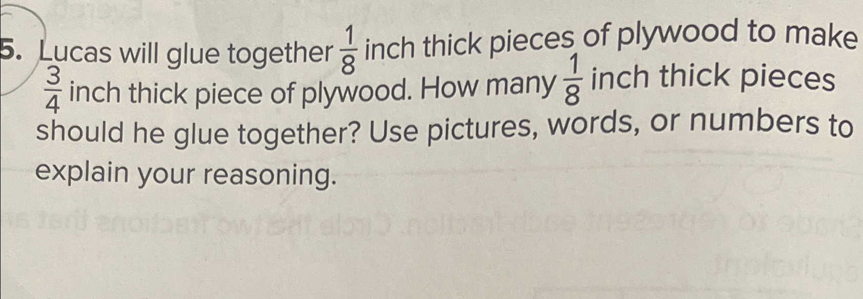 solved-lucas-will-glue-together-18-inch-thick-pieces-of-chegg