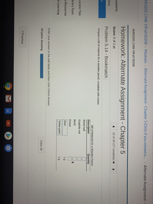 Solved AR3203_CMB-19Fall 00208 &gt; Modules &gt; Alternate | Chegg.com