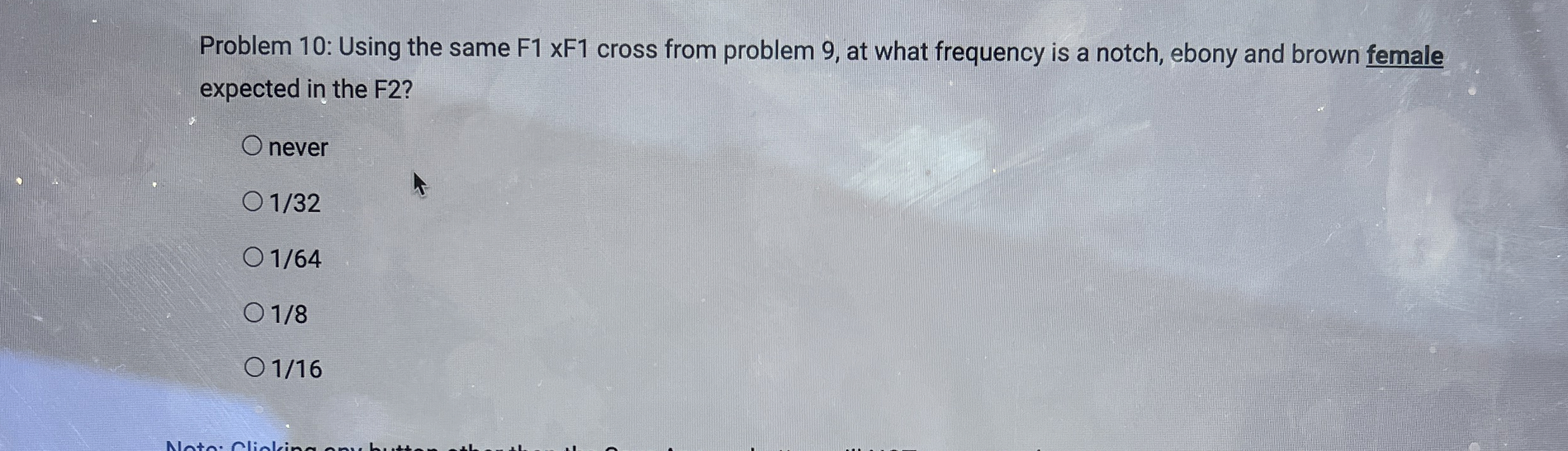 Problem 10: Using the same F1 ﻿xF1 ﻿cross from | Chegg.com