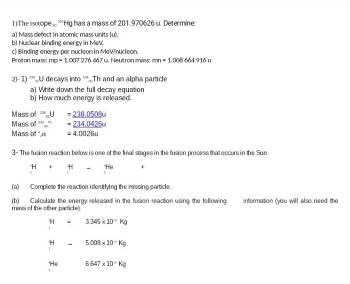 Balancing Nuclear Decay Equations Worksheet Answers Tessshebaylo