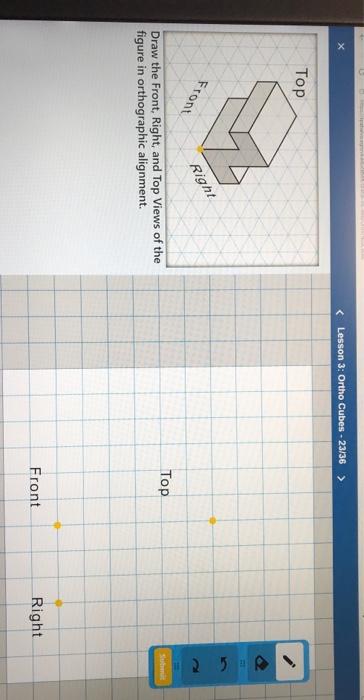 Solved Top . Front HE | Chegg.com