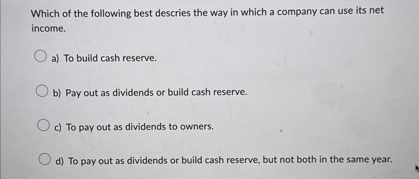 Solved Which of the following best descries the way in which | Chegg.com