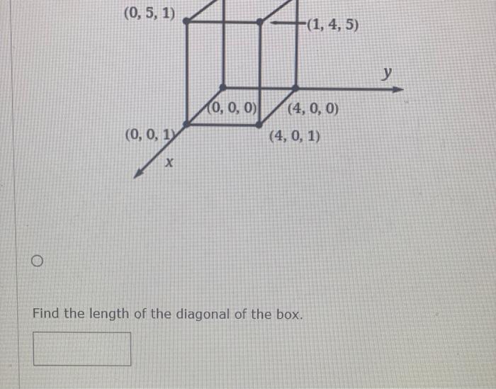 Solved Consider The Point. (1, 4, 5) What Is The Projection | Chegg.com