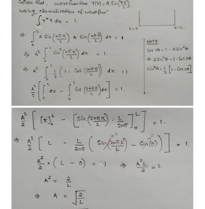 Solved 2) Demonstrate that the wave function of the lowest | Chegg.com
