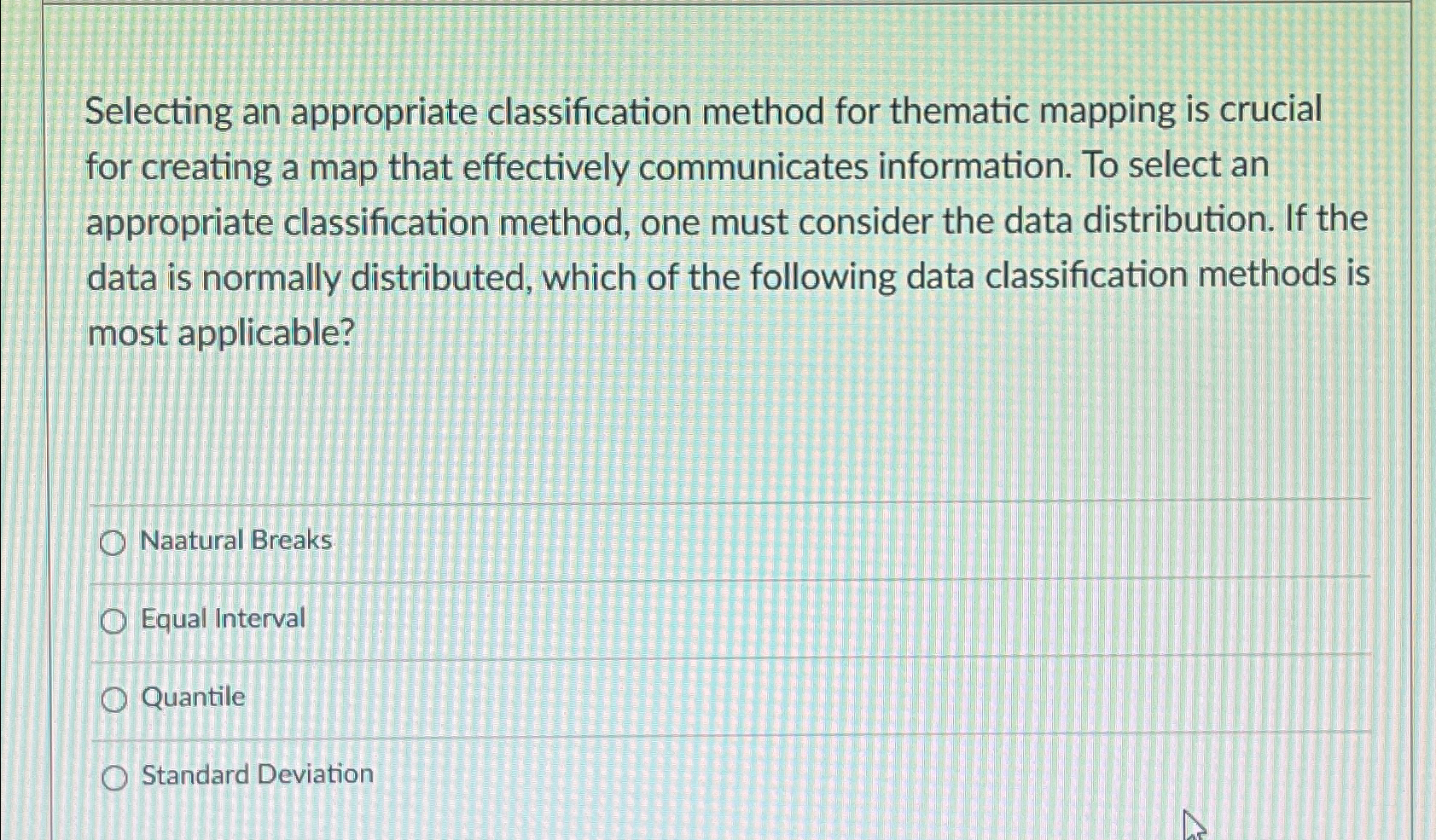 Selecting an appropriate classification method for | Chegg.com