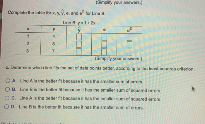 Solved X U 1 4 2 5 3 7 Given To The Right Are Two Linear Chegg Com