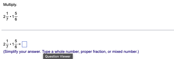 multiply 2 11 by 1 3 7 as a fraction