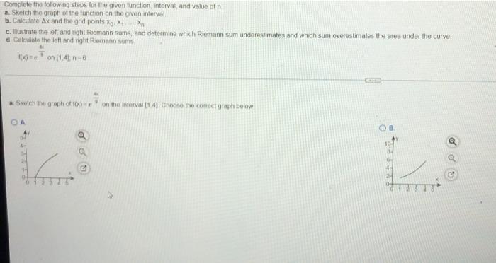 Solved Complete the following steps for the given function | Chegg.com