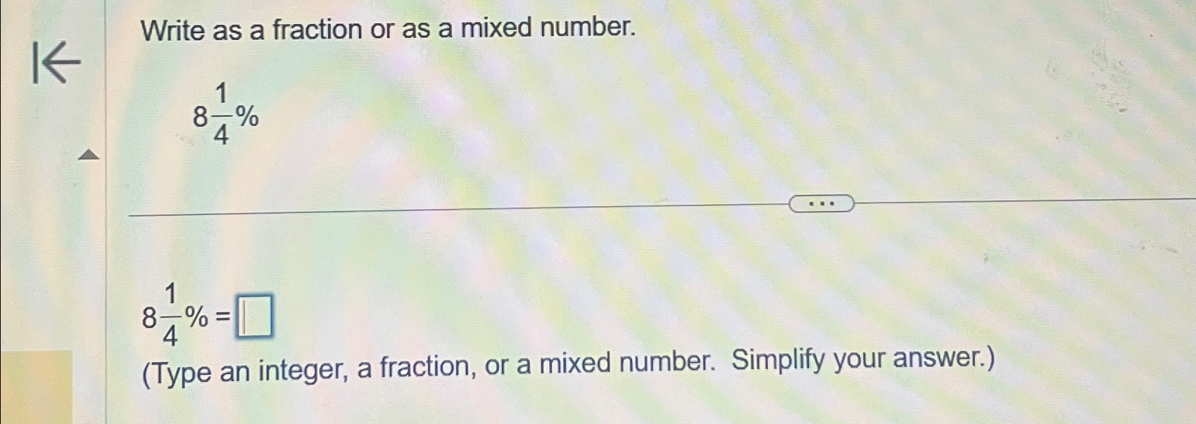 8 1 2 3 5 8 in mixed fraction