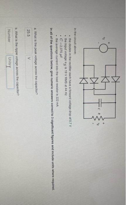 Solved Consider the design of a DC power supply as shown | Chegg.com