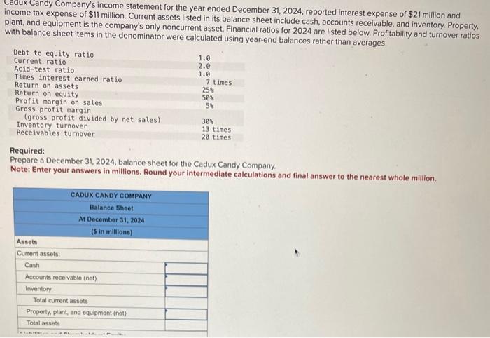 Solved Statement For The Year Ended December 31 2024 Chegg Com   Image