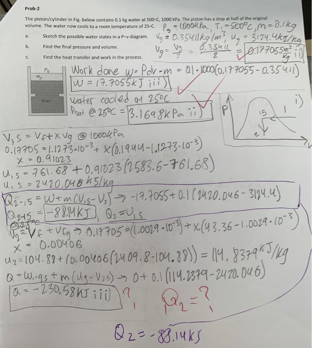 Solved This is for Thermodynamics. Please find correct | Chegg.com
