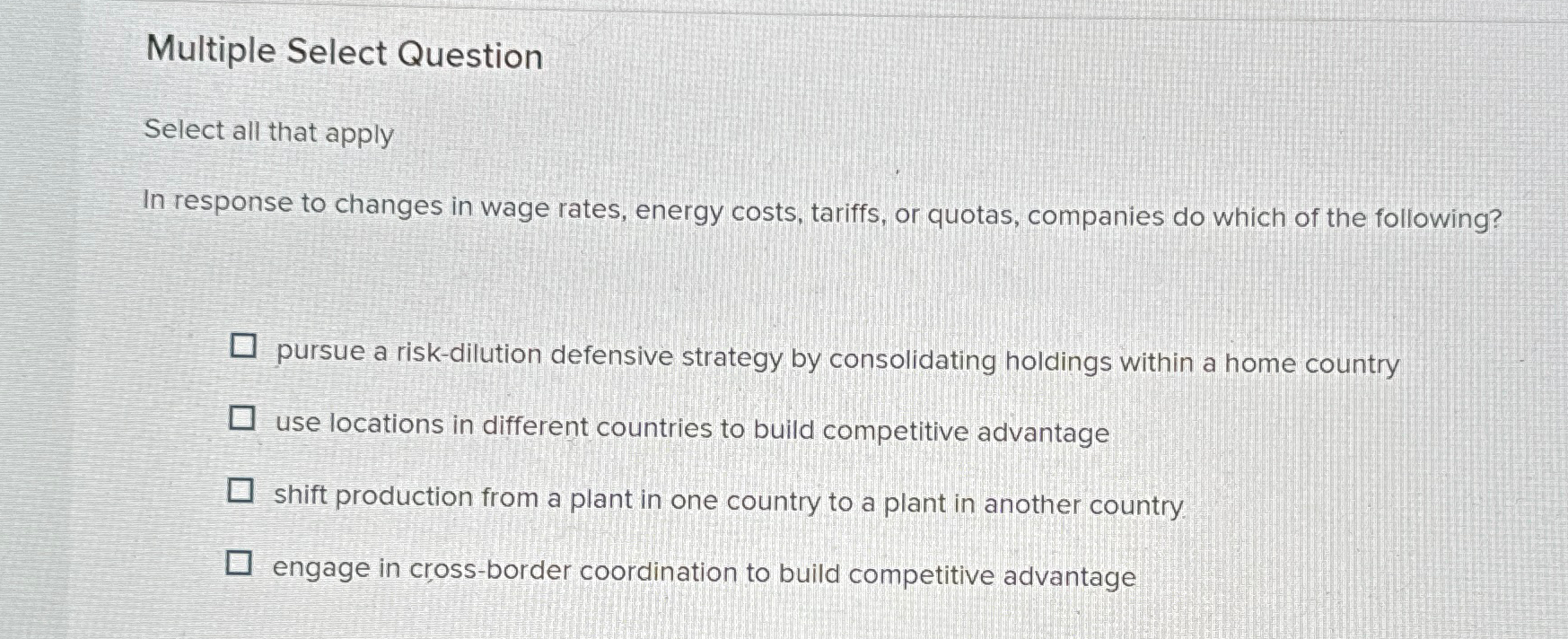 Solved Multiple Select QuestionSelect all that applyIn | Chegg.com