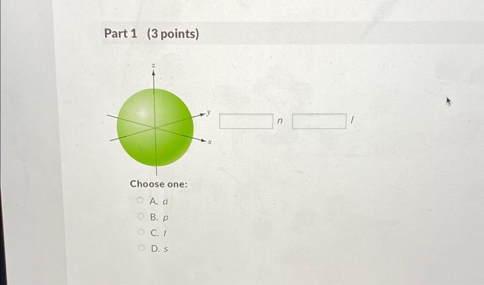 Solved Part 1 ( 3 points) Choose one: Part 2 (3 points) | Chegg.com