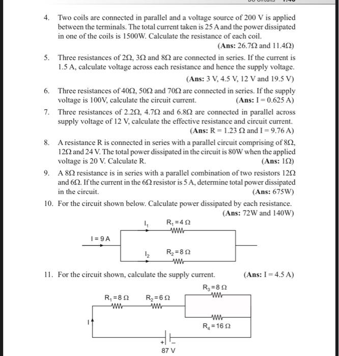 Solved 12. For the circuit shown determine below determine | Chegg.com