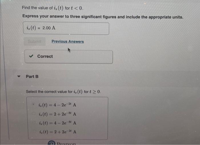 Solved Consider the circuit shown in (Figure 1). Figure 1 of | Chegg.com