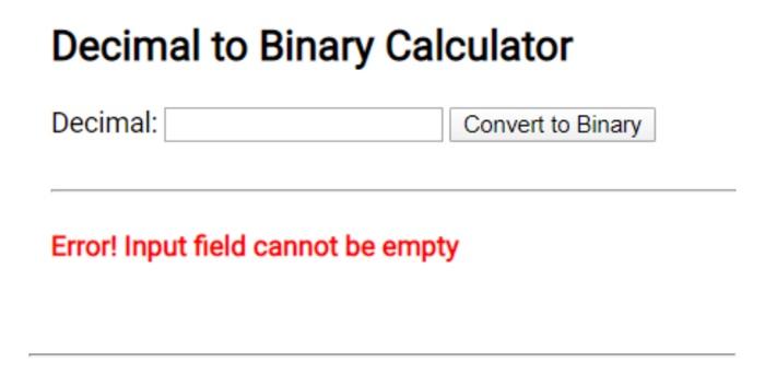 Solved Part A: Decimal to Binary Converter (10 marks) Start | Chegg.com