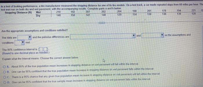 Solved B) Construct A 95% Confidence Interval For The Mean | Chegg.com