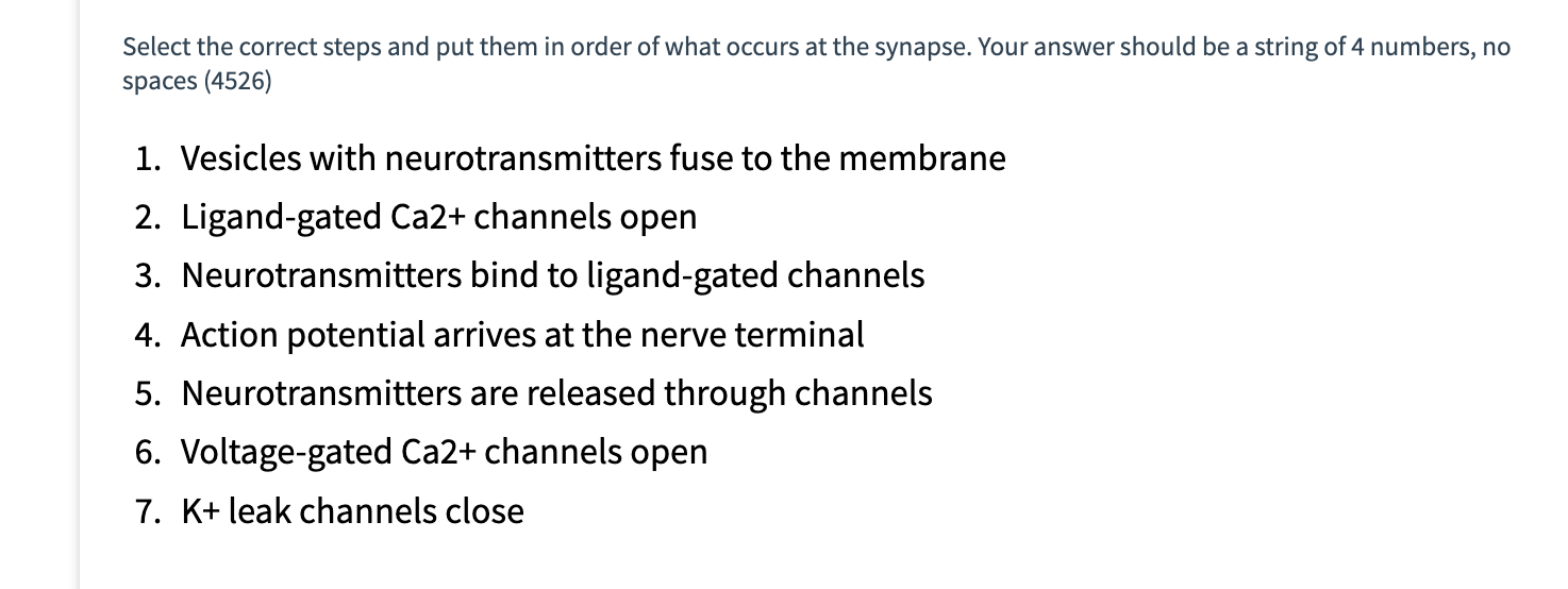 Solved Select the correct steps and put them in order of | Chegg.com