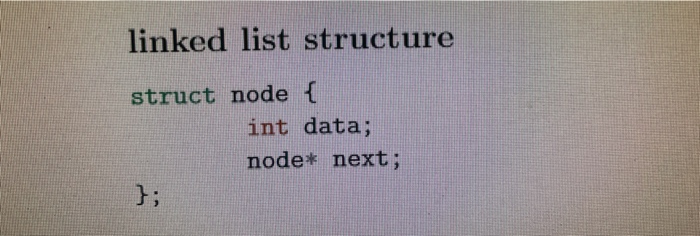 Solved 5. (10 points) Write a function that takes a linked | Chegg.com