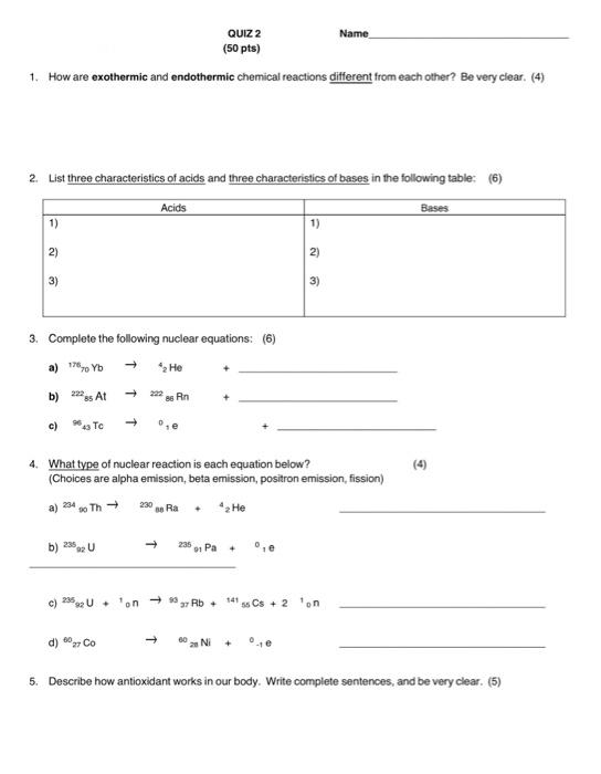 Quiz n°1 cs - p2 worksheet