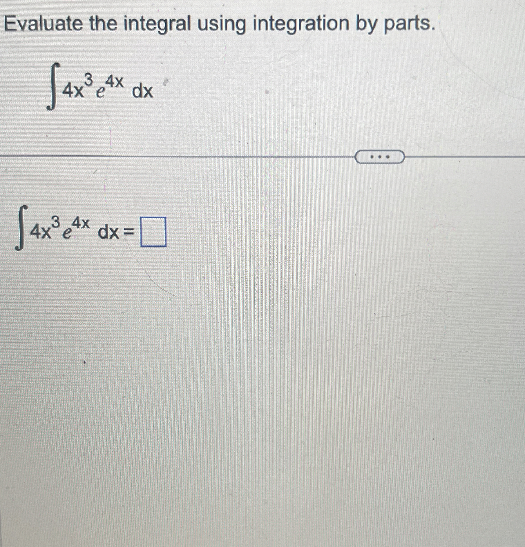 Solved Evaluate the integral using integration by | Chegg.com