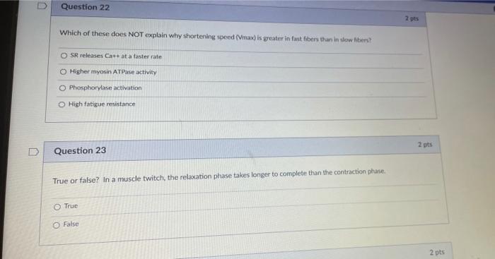 Solved U Question 22 2 pts Which of these does NOT explain | Chegg.com