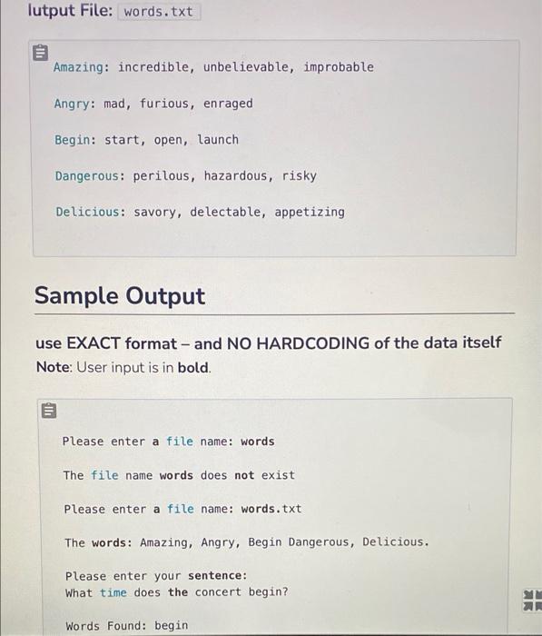 Solved Project Objectives • Use a dictionary to store data | Chegg.com