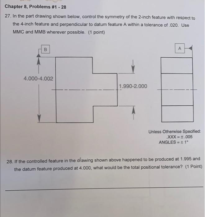 Solved Chapter 8, Problems #1 - 28 27. In the part drawing | Chegg.com