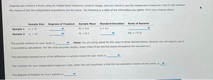 Solved blank 1-2: s(M1-M2), S2p, s^2, Sblank 3-5: S2p, | Chegg.com